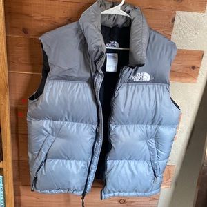 the north face puffer vest